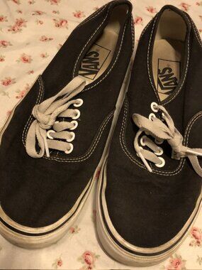 Vans Black White Sneakers Women’s Y2K Casual Athletic Shoes